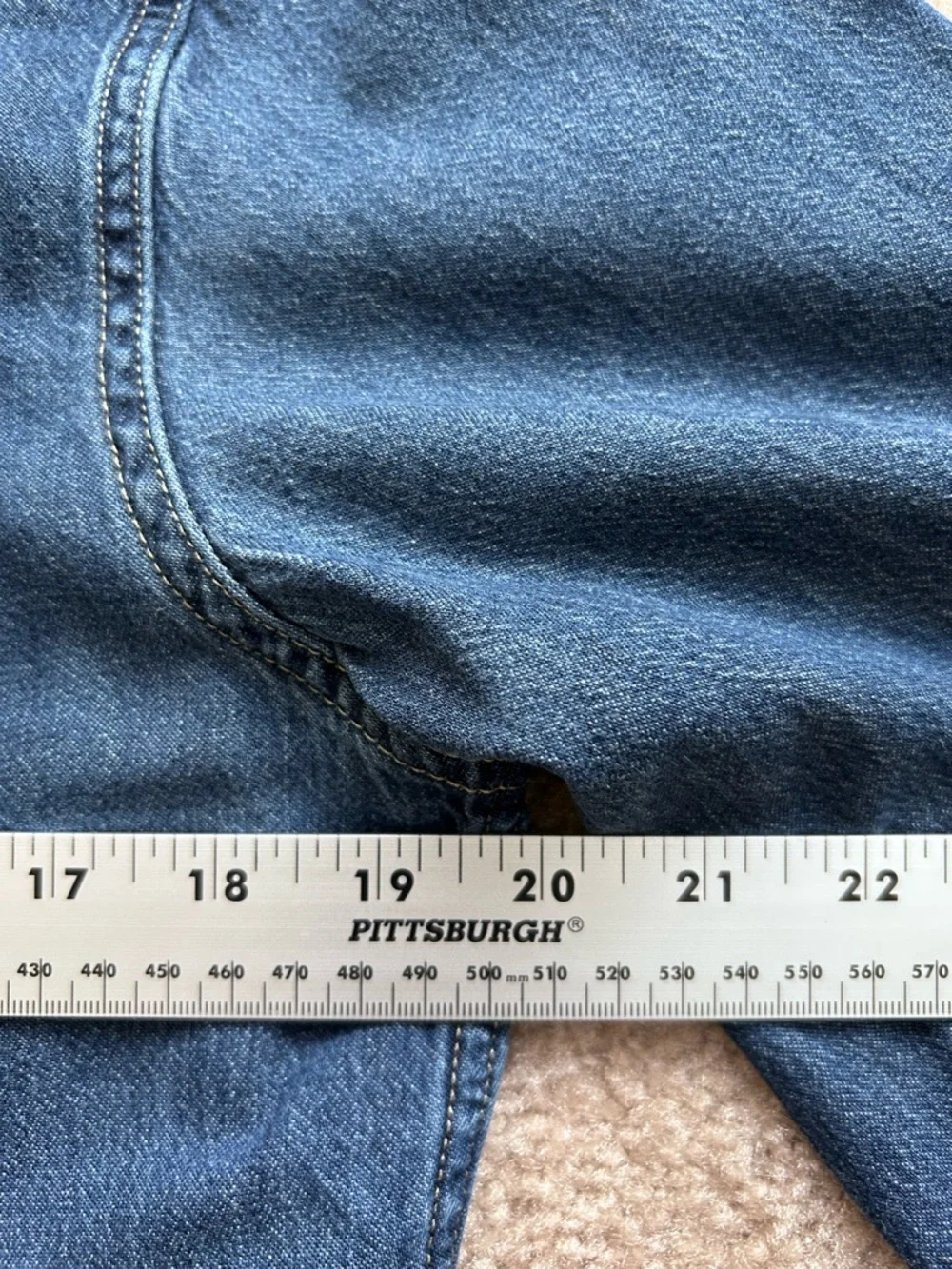 Levi's Denim Western Long Sleeve Snap Button Shirt